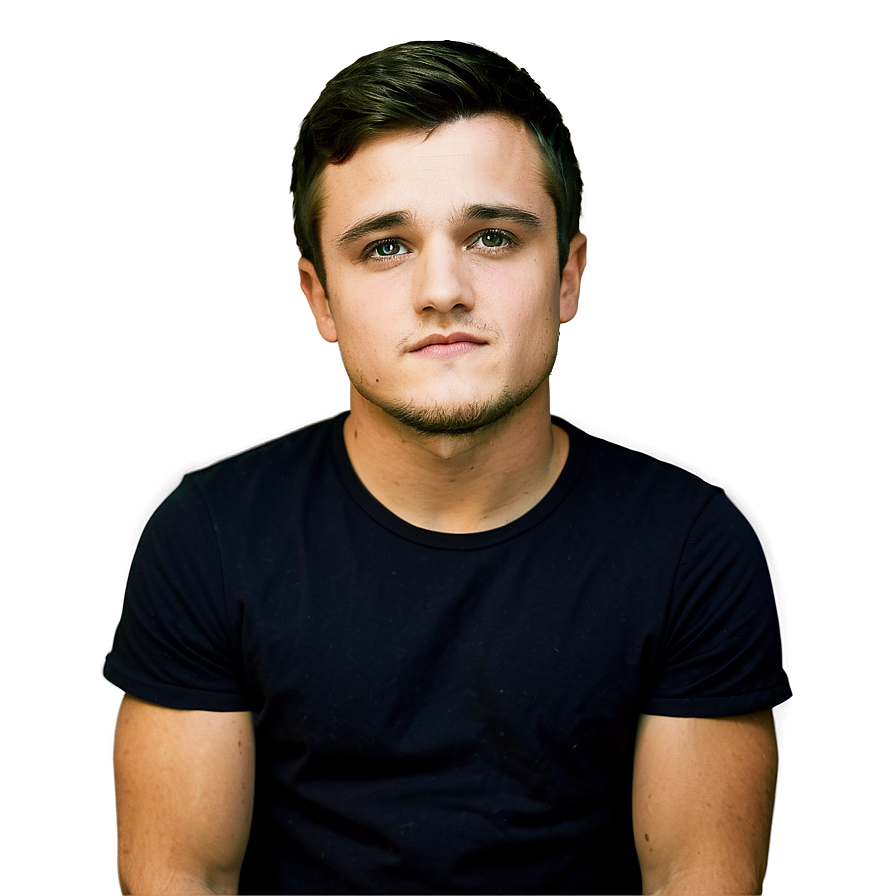 Josh Hutcherson Eye Contact Png Jrf67 PNG image