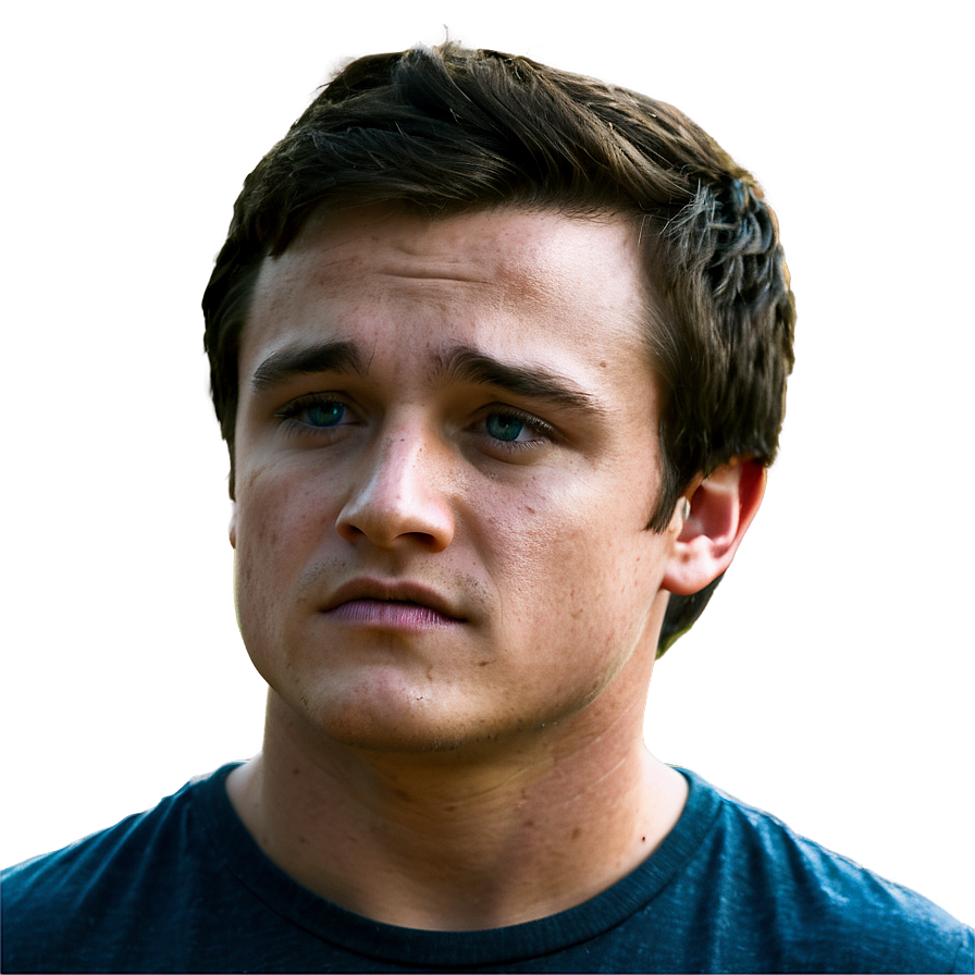 Josh Hutcherson Interview Look Png Pvx PNG image