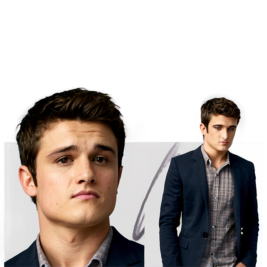 Josh Hutcherson Photoshoot Png Hbl42 PNG image