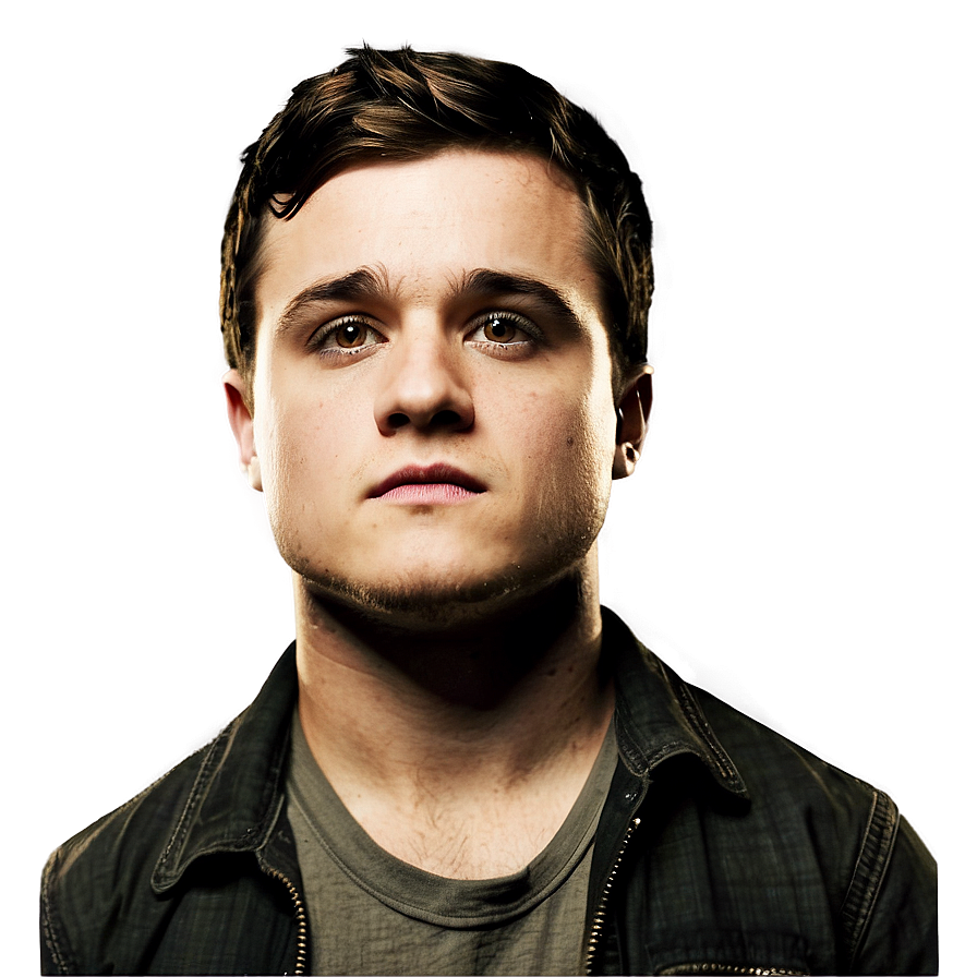 Josh Hutcherson Portrait Png Prp PNG image