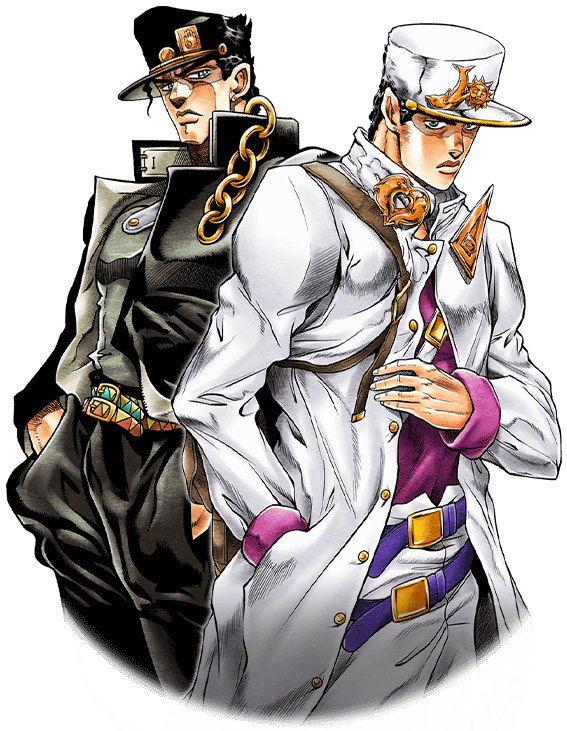 Jotaro Kujo Stardust Crusaders PNG image