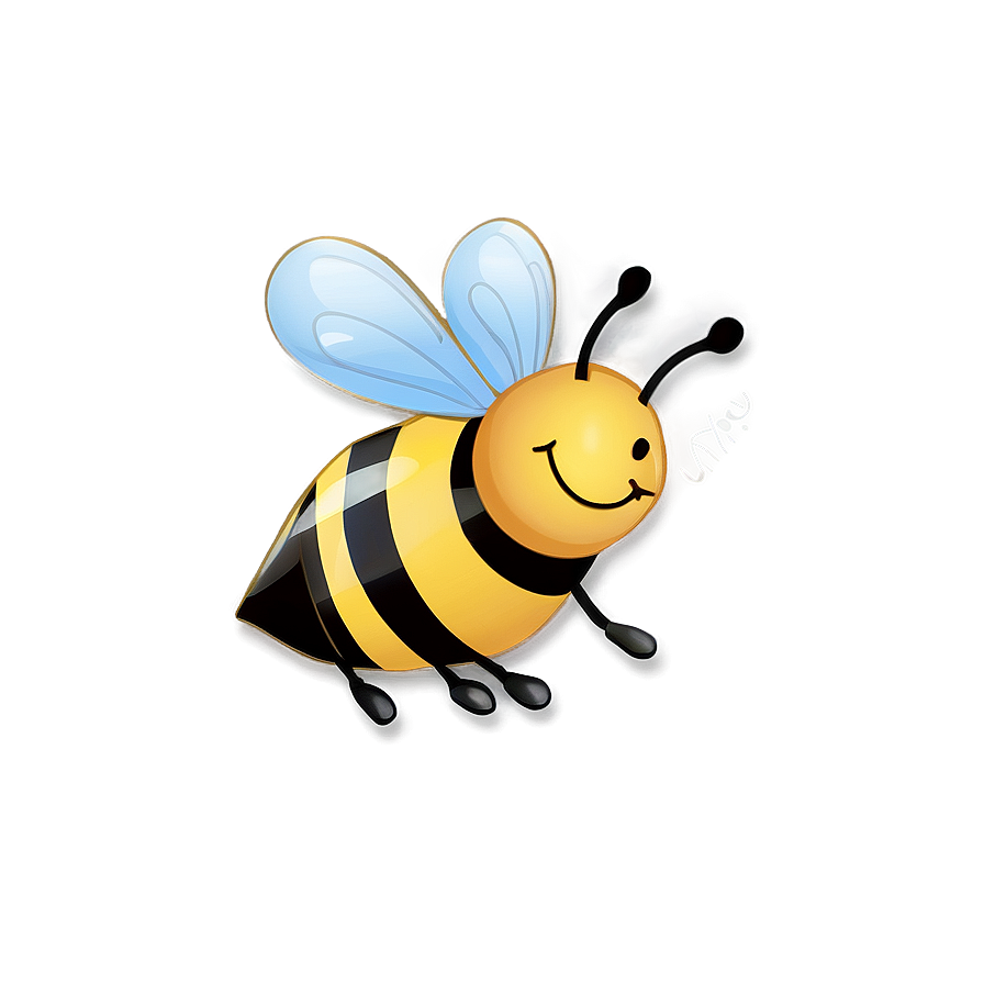 Joyful Bee Picture Png 06252024 PNG image