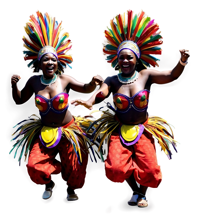 Joyful Carnival Dancers Png Fxq54 PNG image