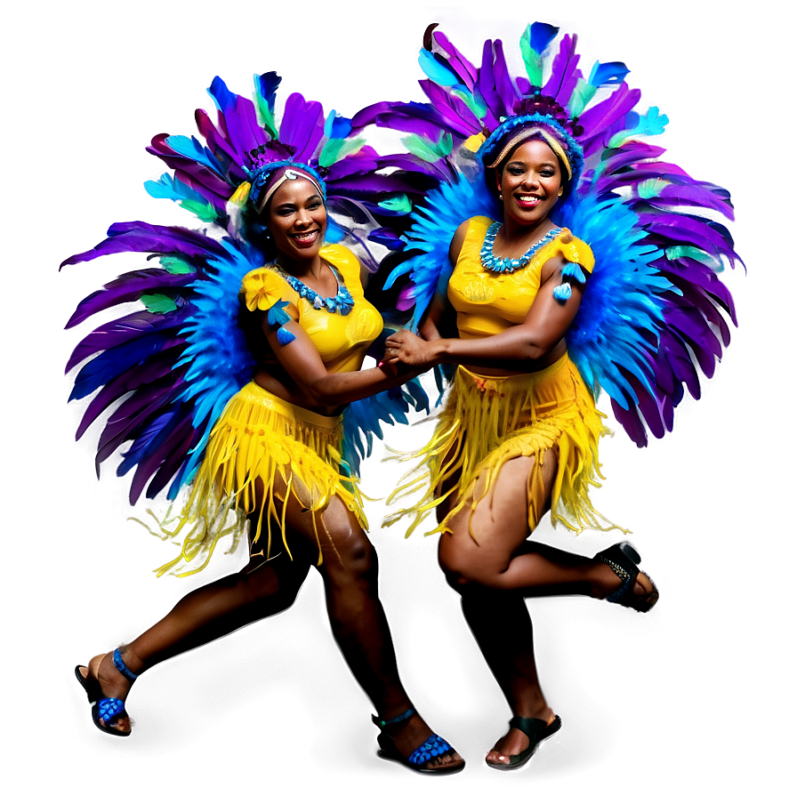 Joyful Carnival Dancers Png Jqq PNG image