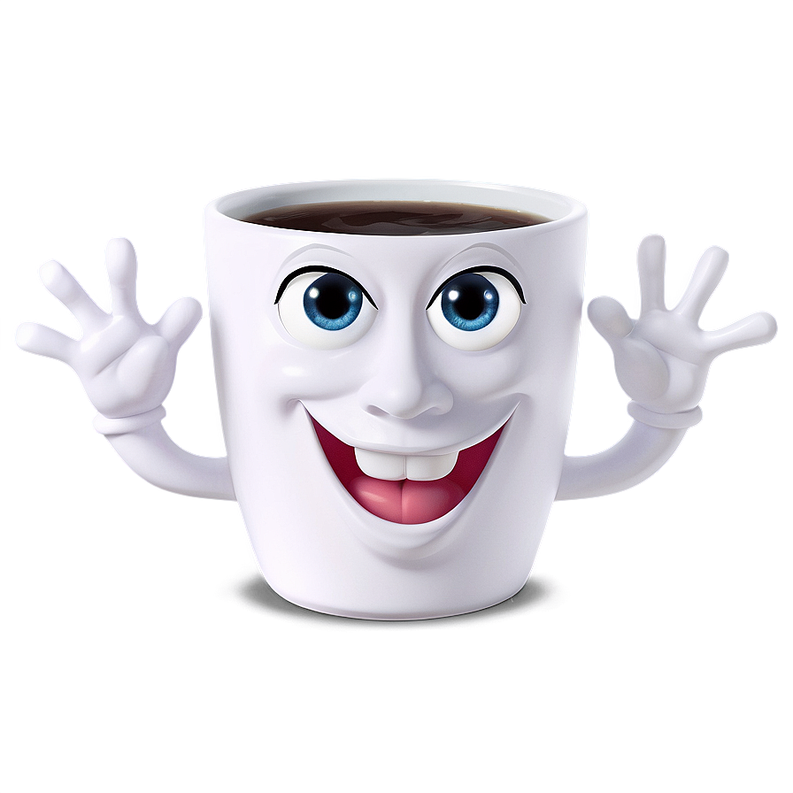 Joyful Cup Character Png 39 PNG image