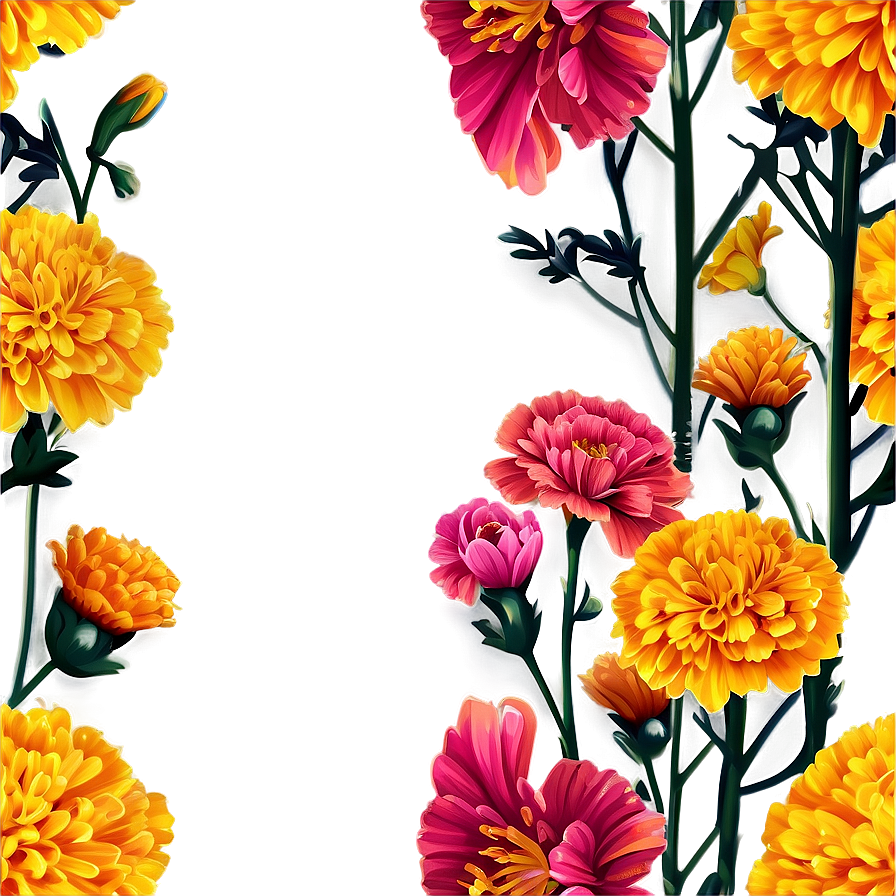 Jubilant Marigold Embrace Png 5 PNG image