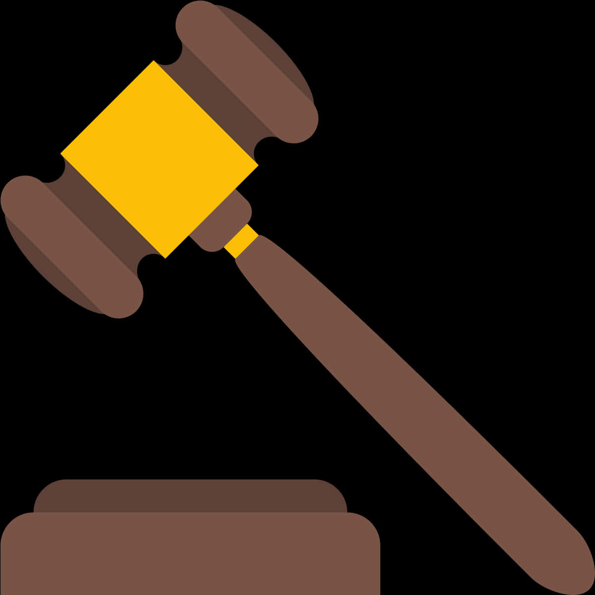 Judges Gavel Graphic PNG image