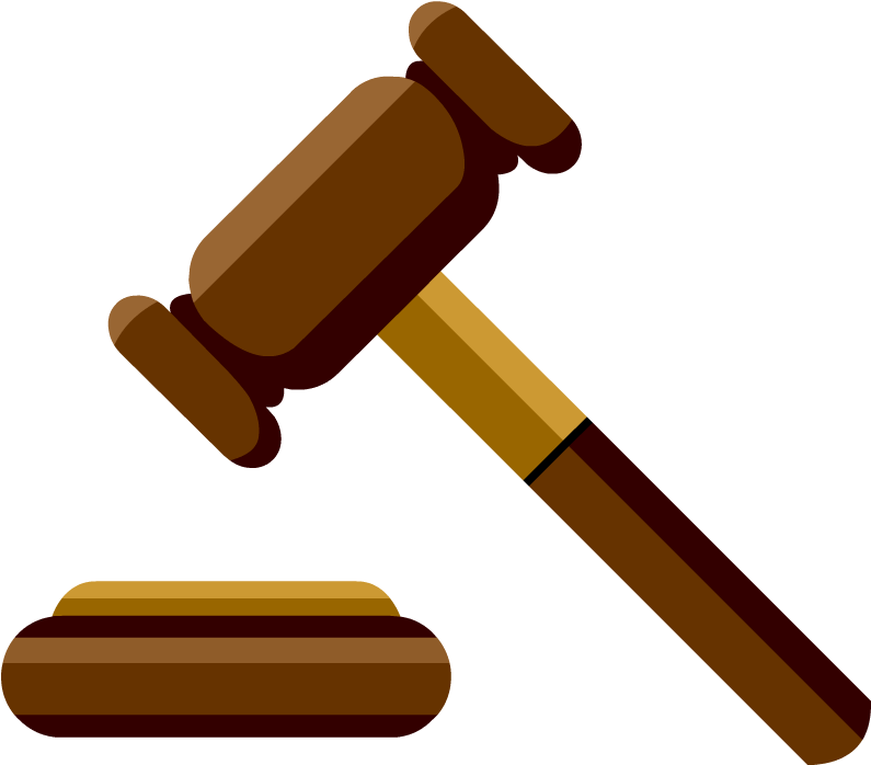Judges Gavel Graphic PNG image