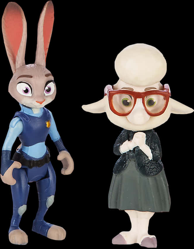 Judy Hoppsand Assistant Mayor Bellwether Figurines PNG image