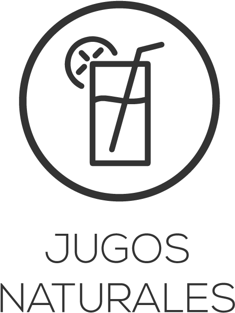 Jugos Naturales Logo Design PNG image