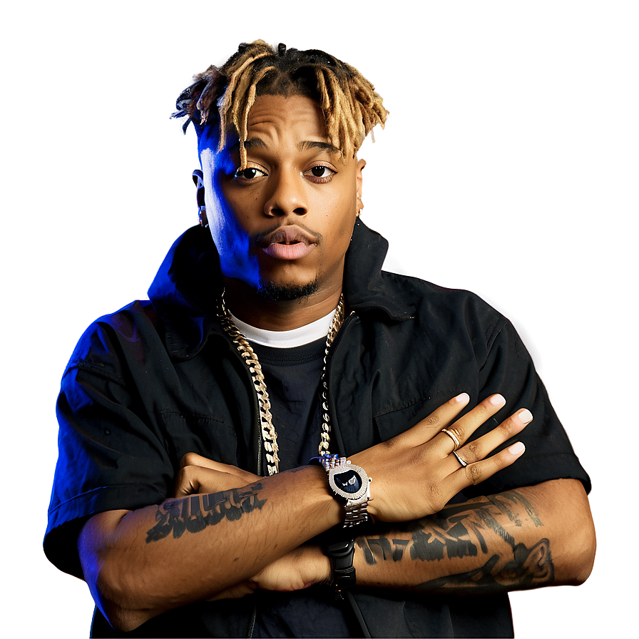 Juice Wrld And Microphone Png Byp88 PNG image