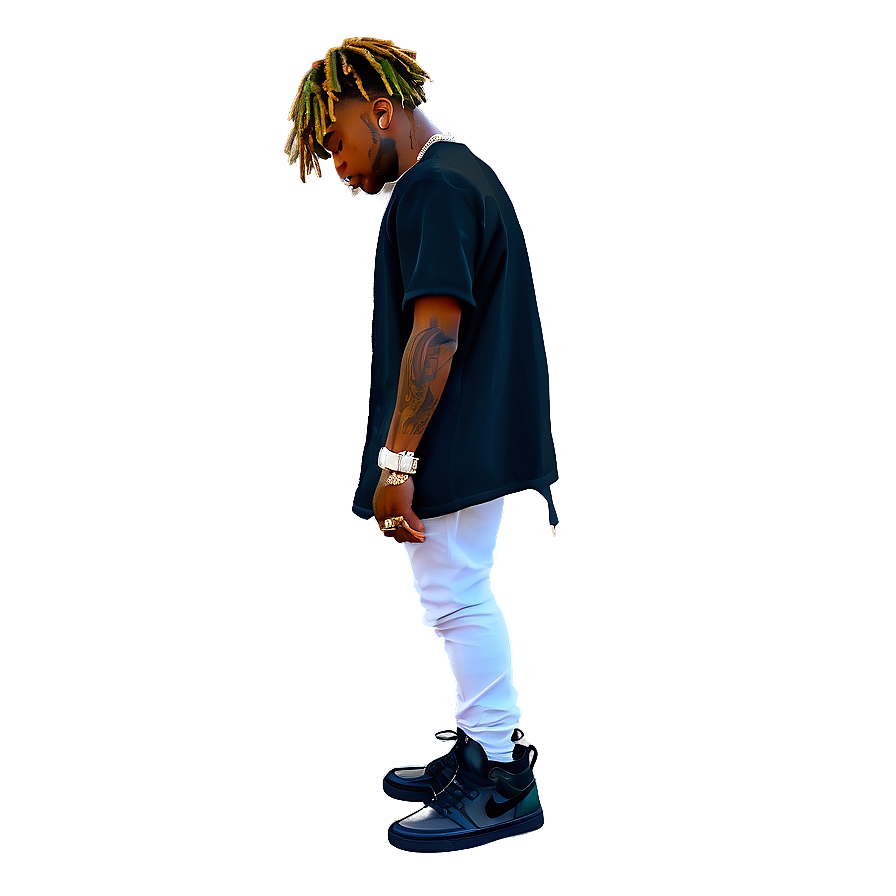 Juice Wrld Animated Tribute Png 63 PNG image