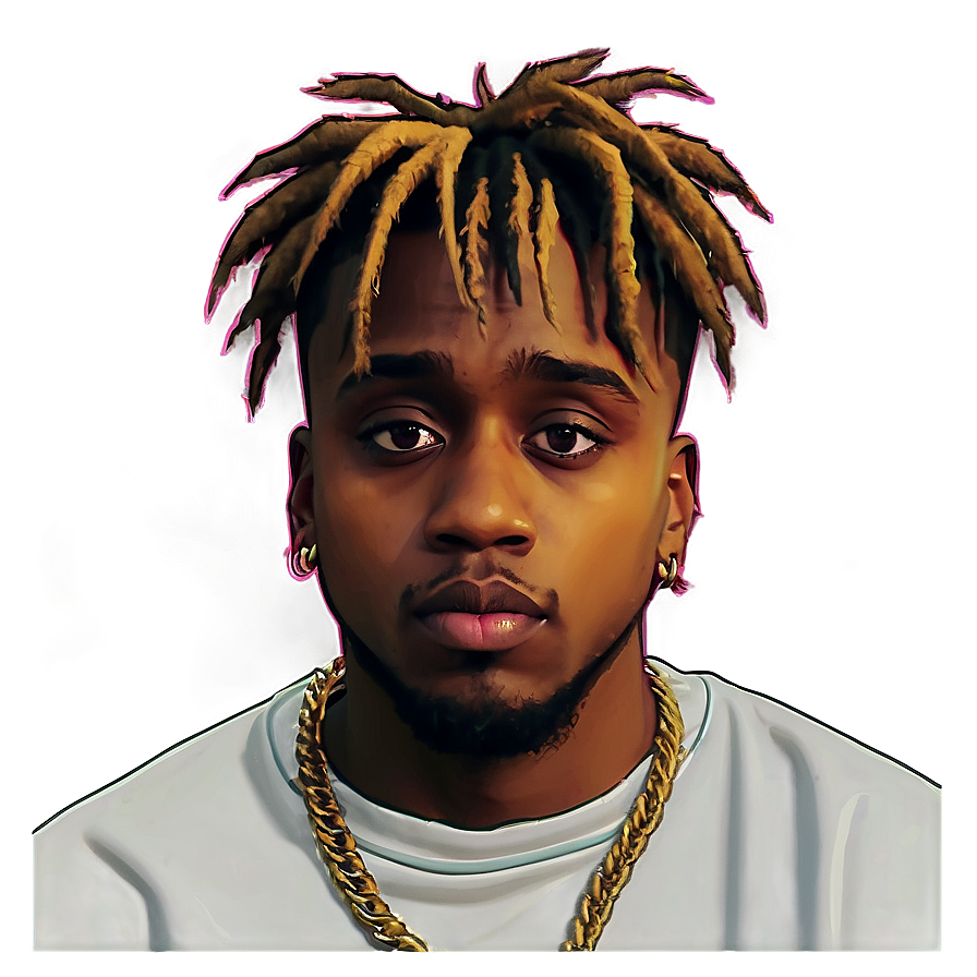 Juice Wrld Animated Tribute Png Yga PNG image