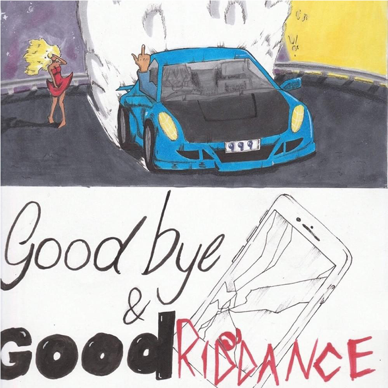 Juice Wrld Goodbye Good Riddance Album Art PNG image