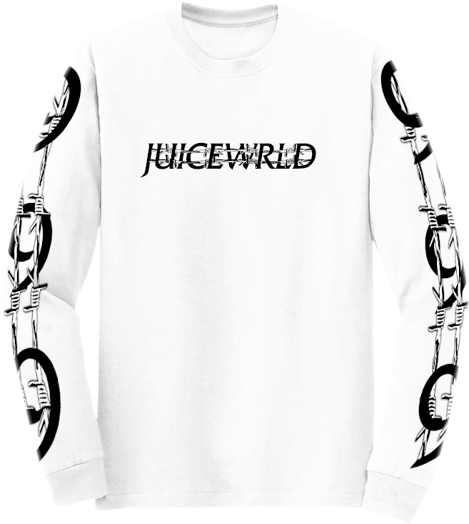 Juice Wrld Graphic Long Sleeve Shirt PNG image