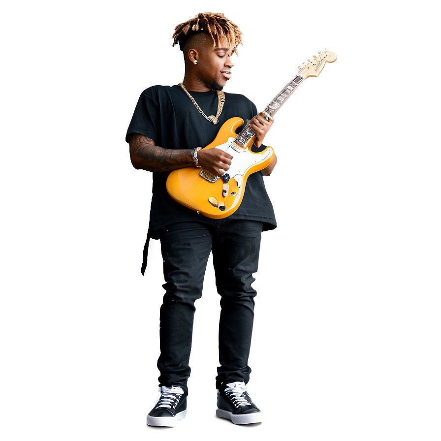 Juice Wrld With Guitar Png Try PNG image