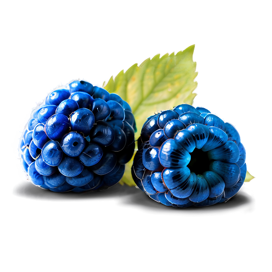 Juicy Blue Raspberry Png 06212024 PNG image