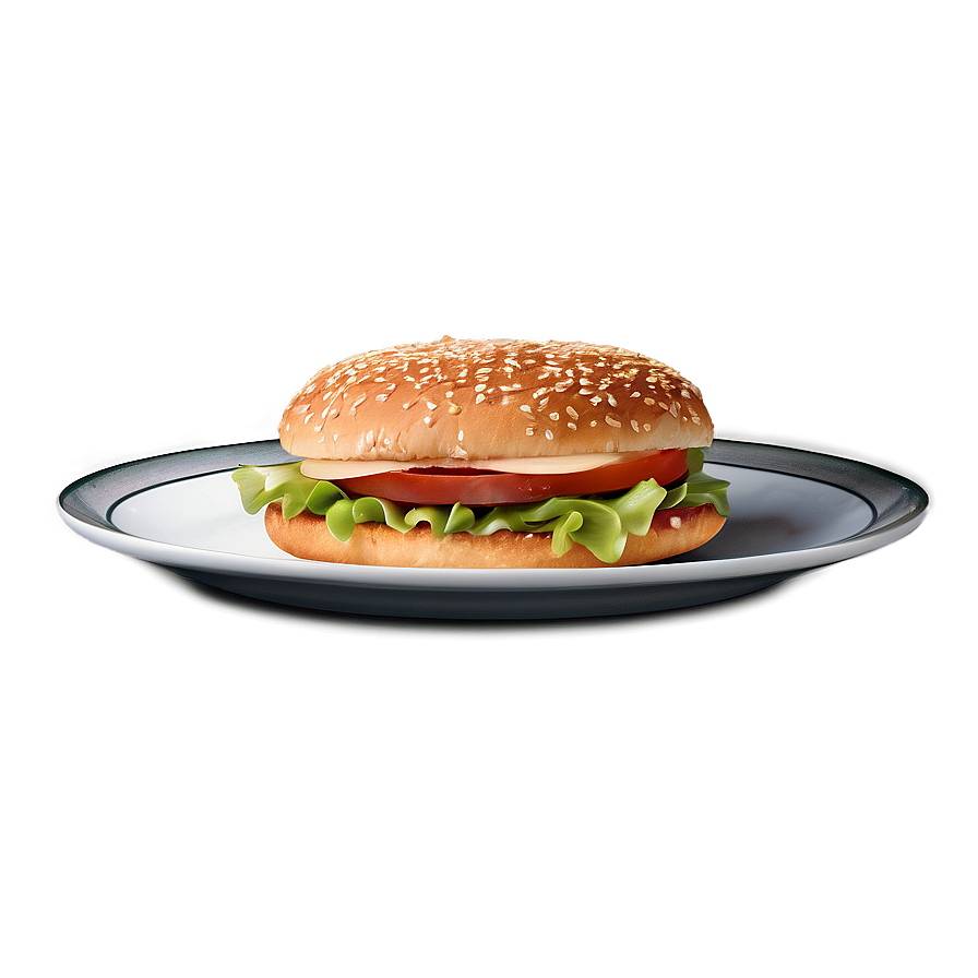 Juicy Burger Png 05042024 PNG image
