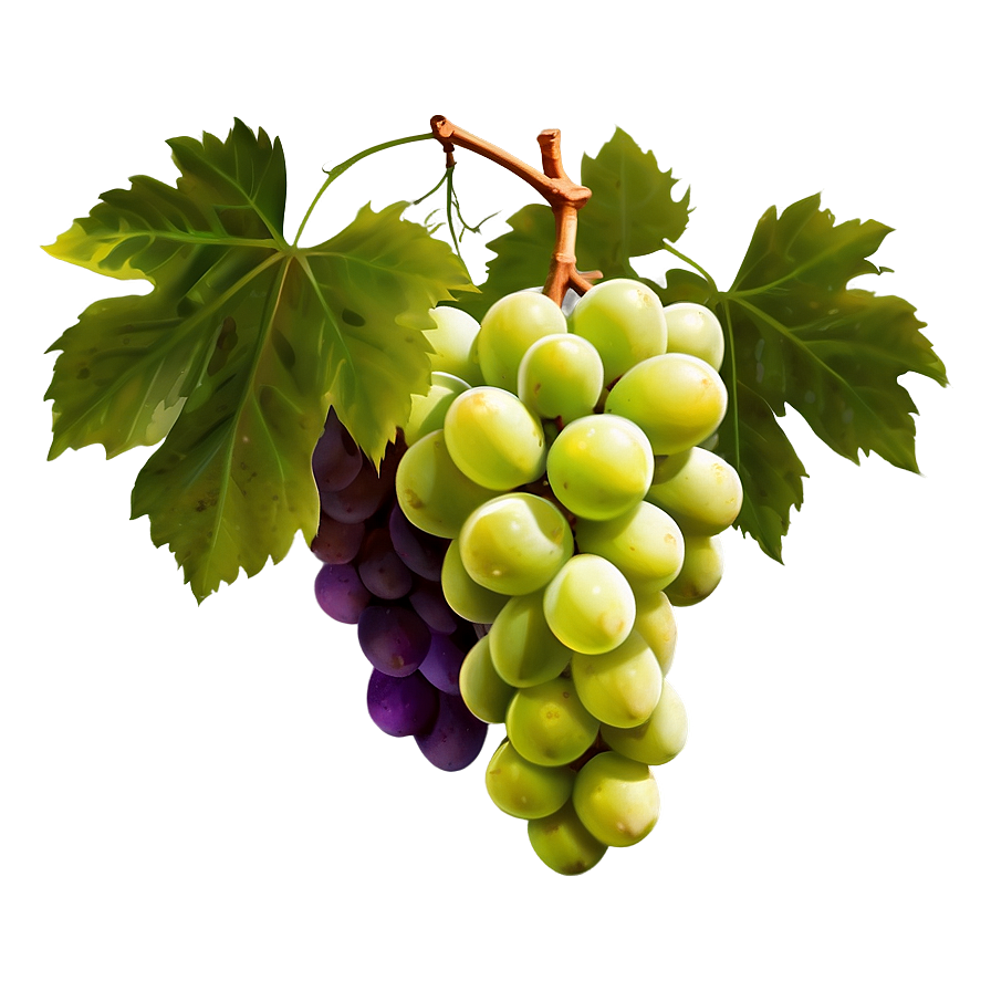 Juicy Green Grapes Bunch Png 05062024 PNG image