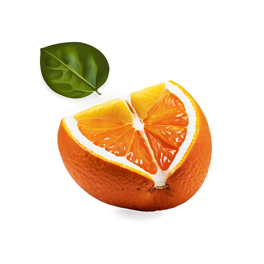 Juicy Orange Half Png Epo PNG image