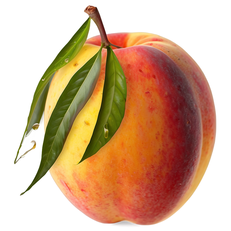 Juicy Peach Graphic Png 05242024 PNG image