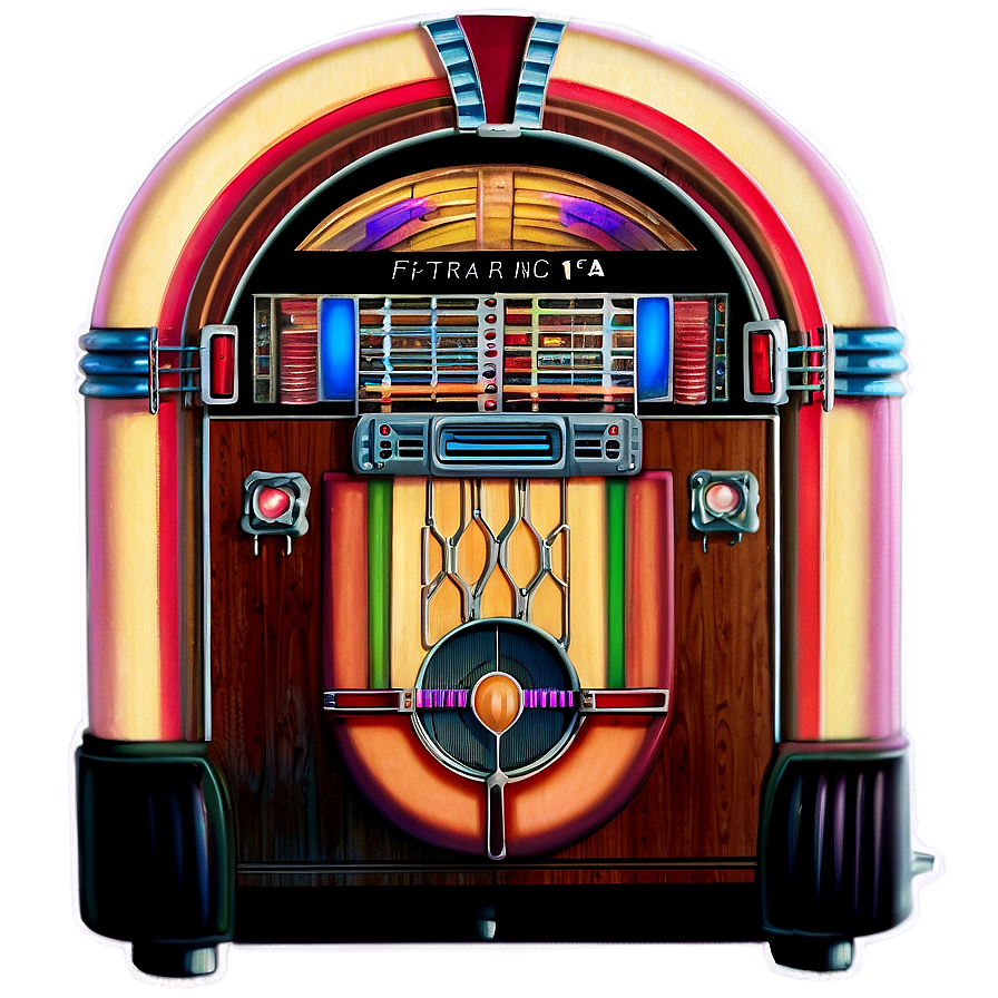 Jukebox At Wedding Party Png 06112024 PNG image