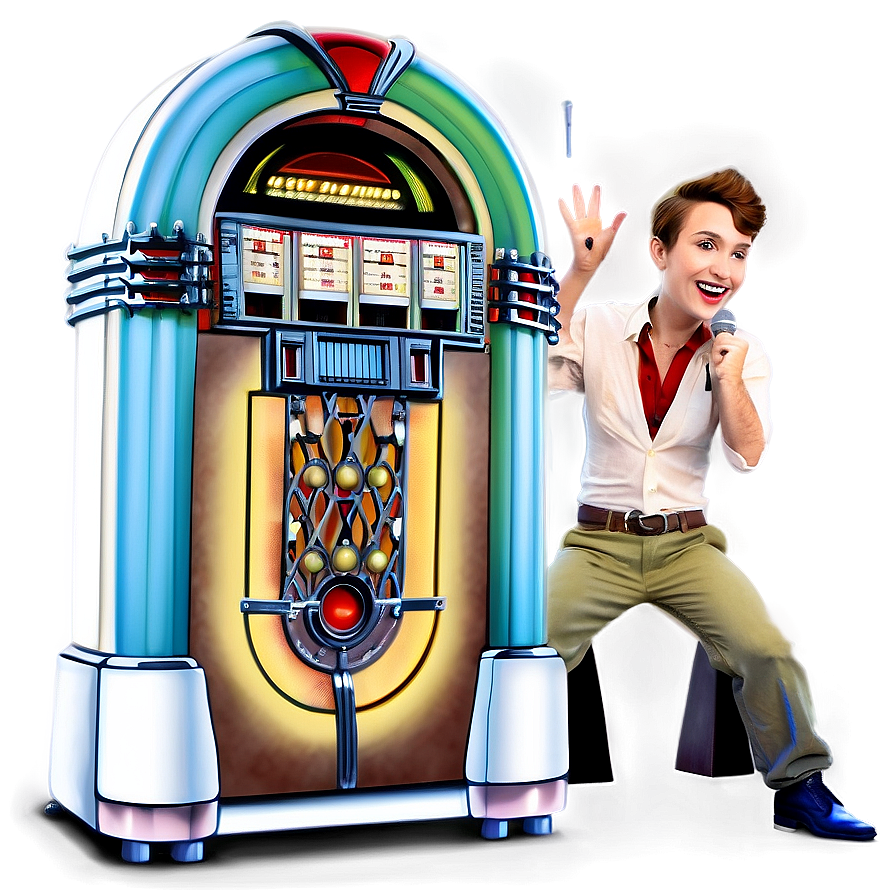 Jukebox Editorial Cartoon Png 06112024 PNG image