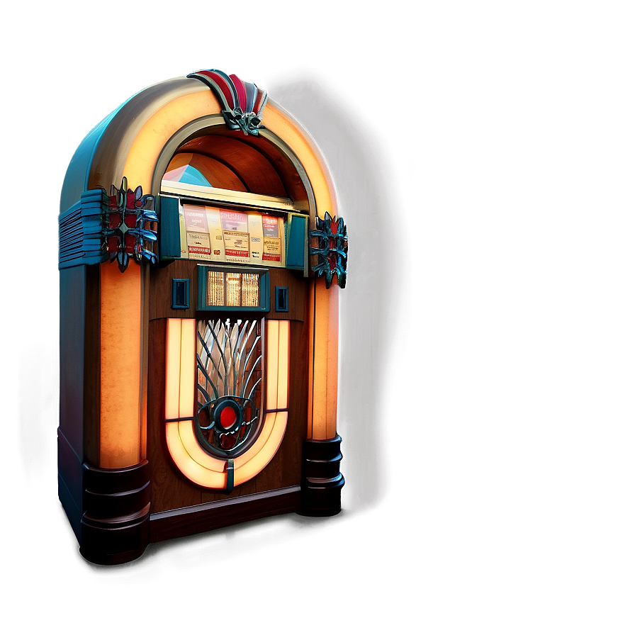 Jukebox In 70s Theme Png 99 PNG image