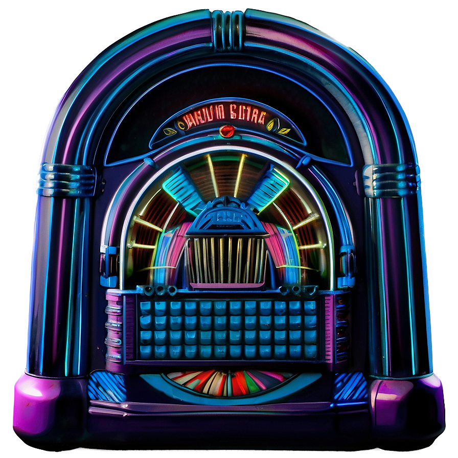 Jukebox Vinyl Spinning Png 06112024 PNG image