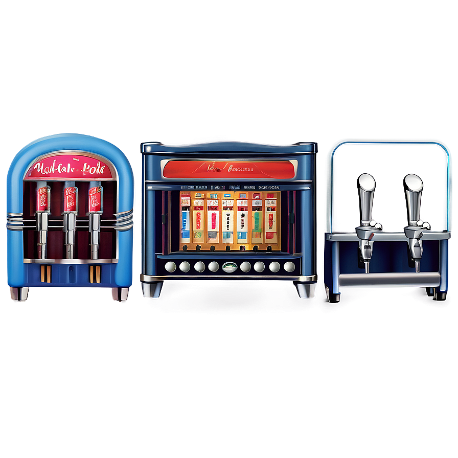 Jukebox With Beer Tap Png 06112024 PNG image