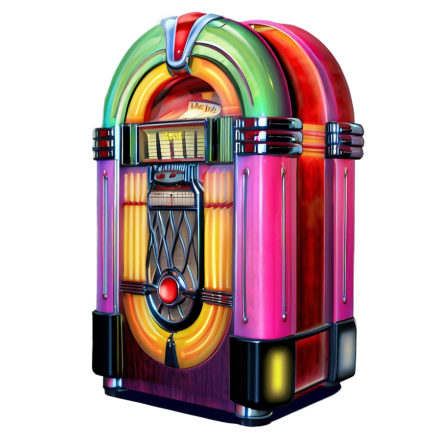 Jukebox With Dancing Figures Png Tlc PNG image