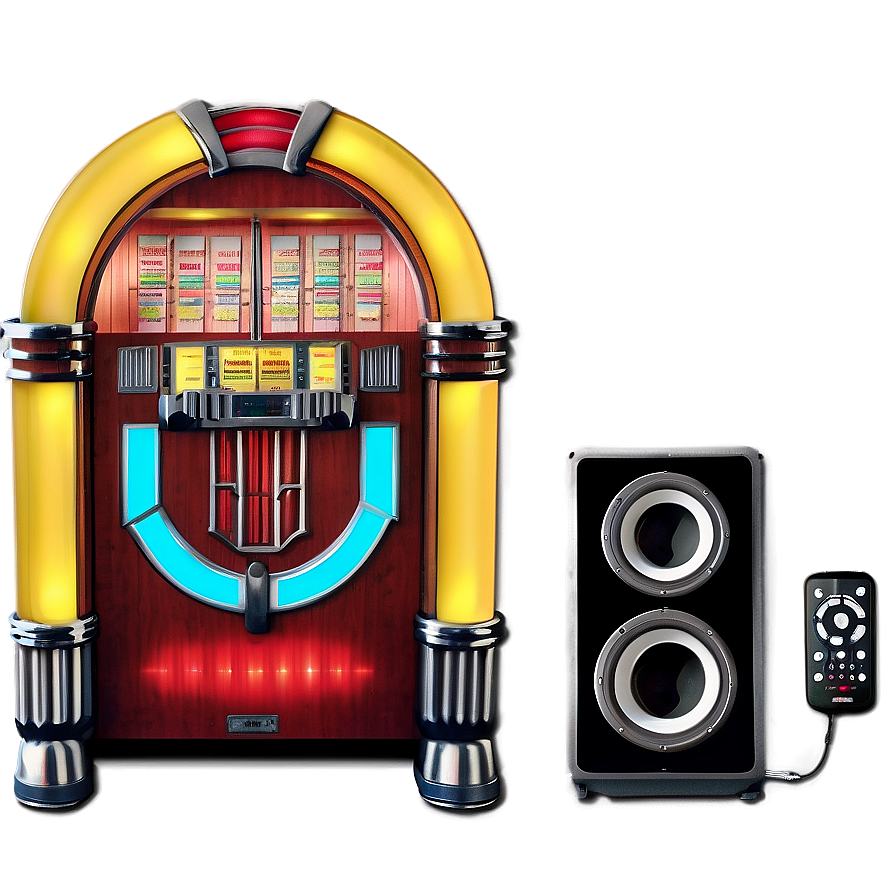 Jukebox With Speakers Png Uvr48 PNG image