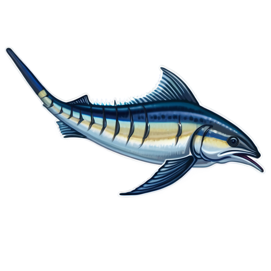 Jumping Marlin Png Ebk66 PNG image