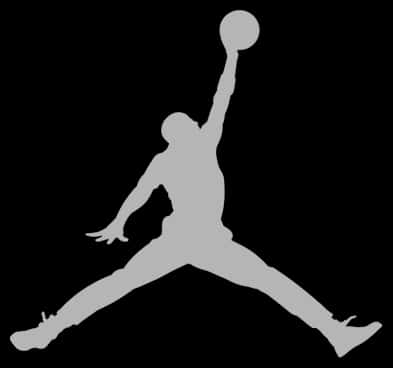 Jumpman Silhouette Logo PNG image