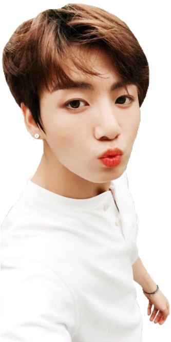 Jungkook Selfie White Shirt PNG image