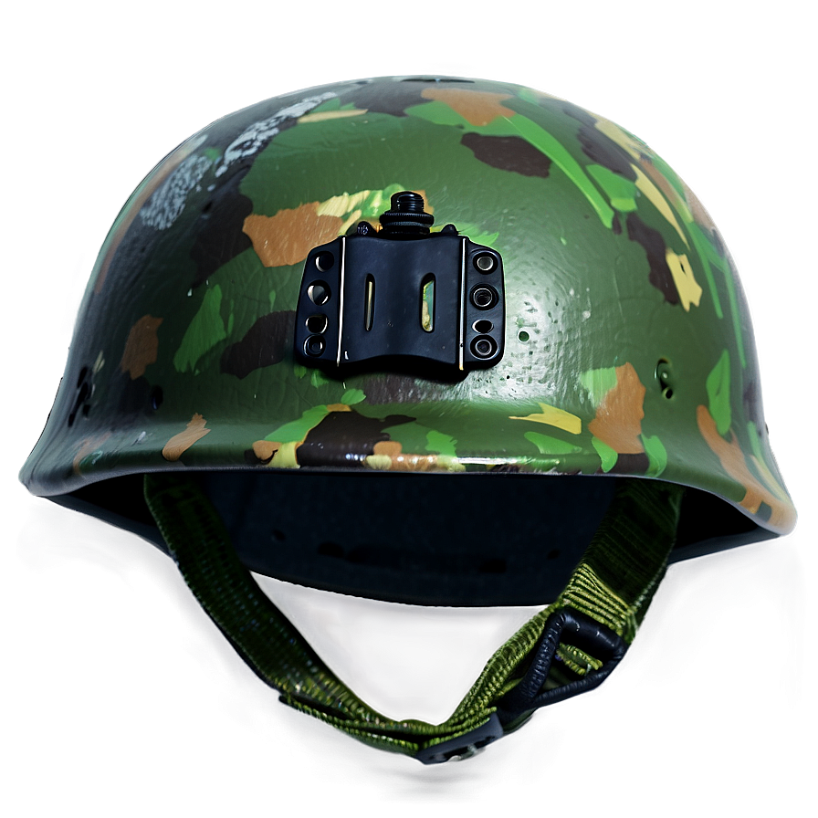 Jungle Camo Soldier Helmet Png 29 PNG image