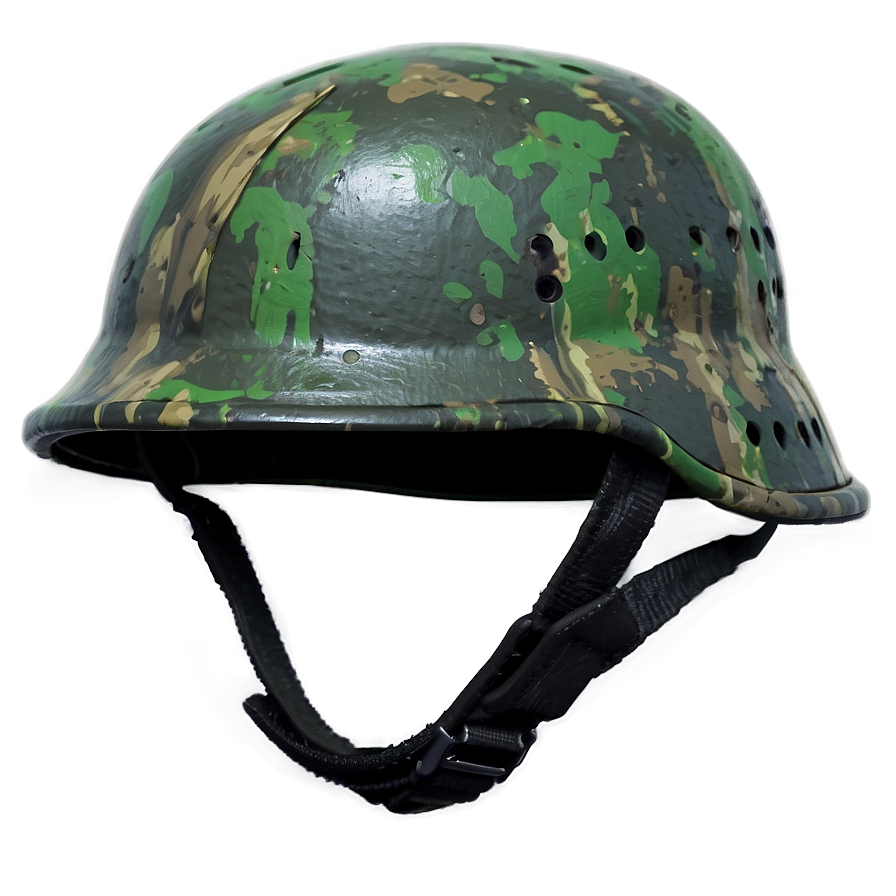 Jungle Camo Soldier Helmet Png Ivy PNG image