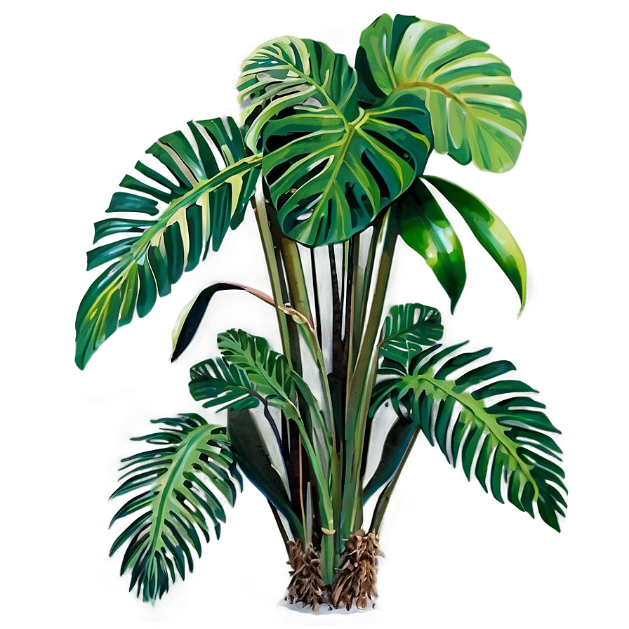 Jungle Plants Png 06252024 PNG image