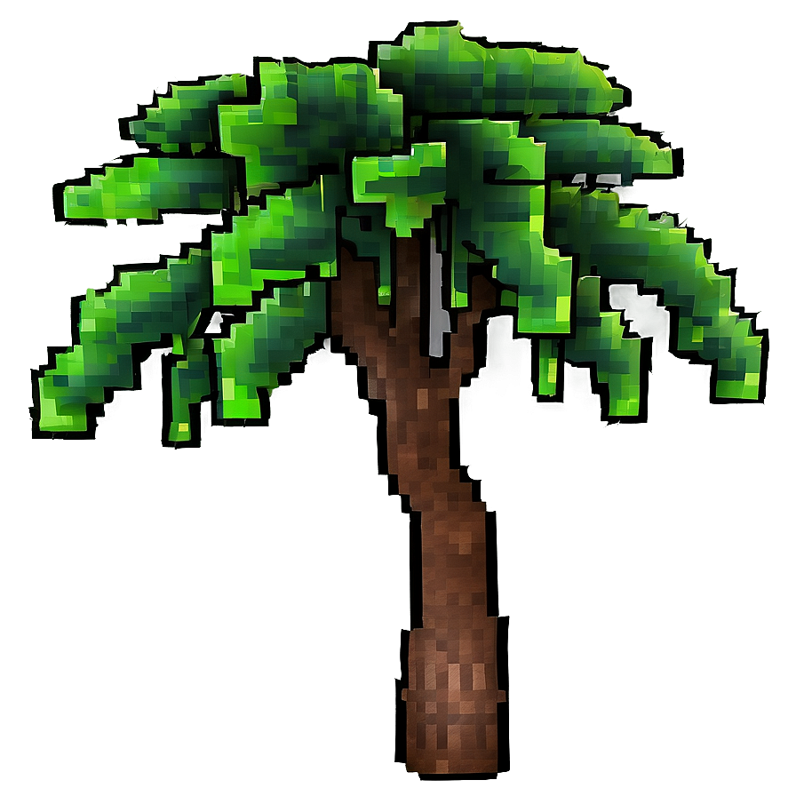 Jungle Tree In Minecraft Png 68 PNG image