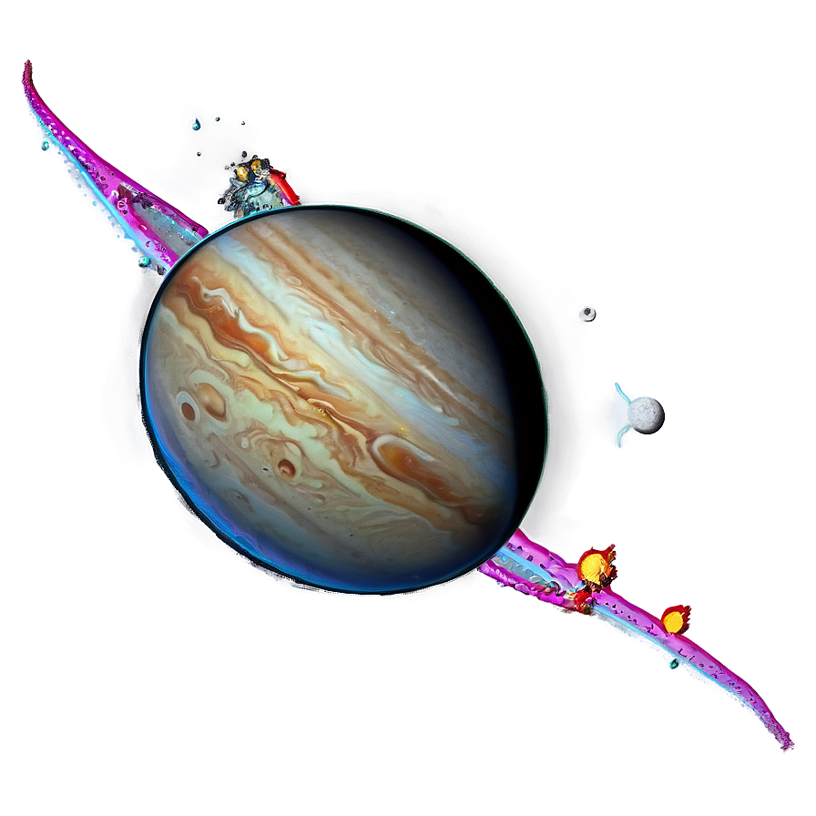 Jupiter And Europa Moon Png Acf92 PNG image