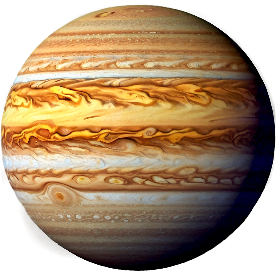 Jupiter Atmosphere Layers Png 05212024 PNG image