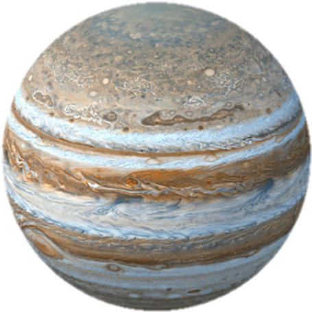 Jupiter Planet Portrait PNG image