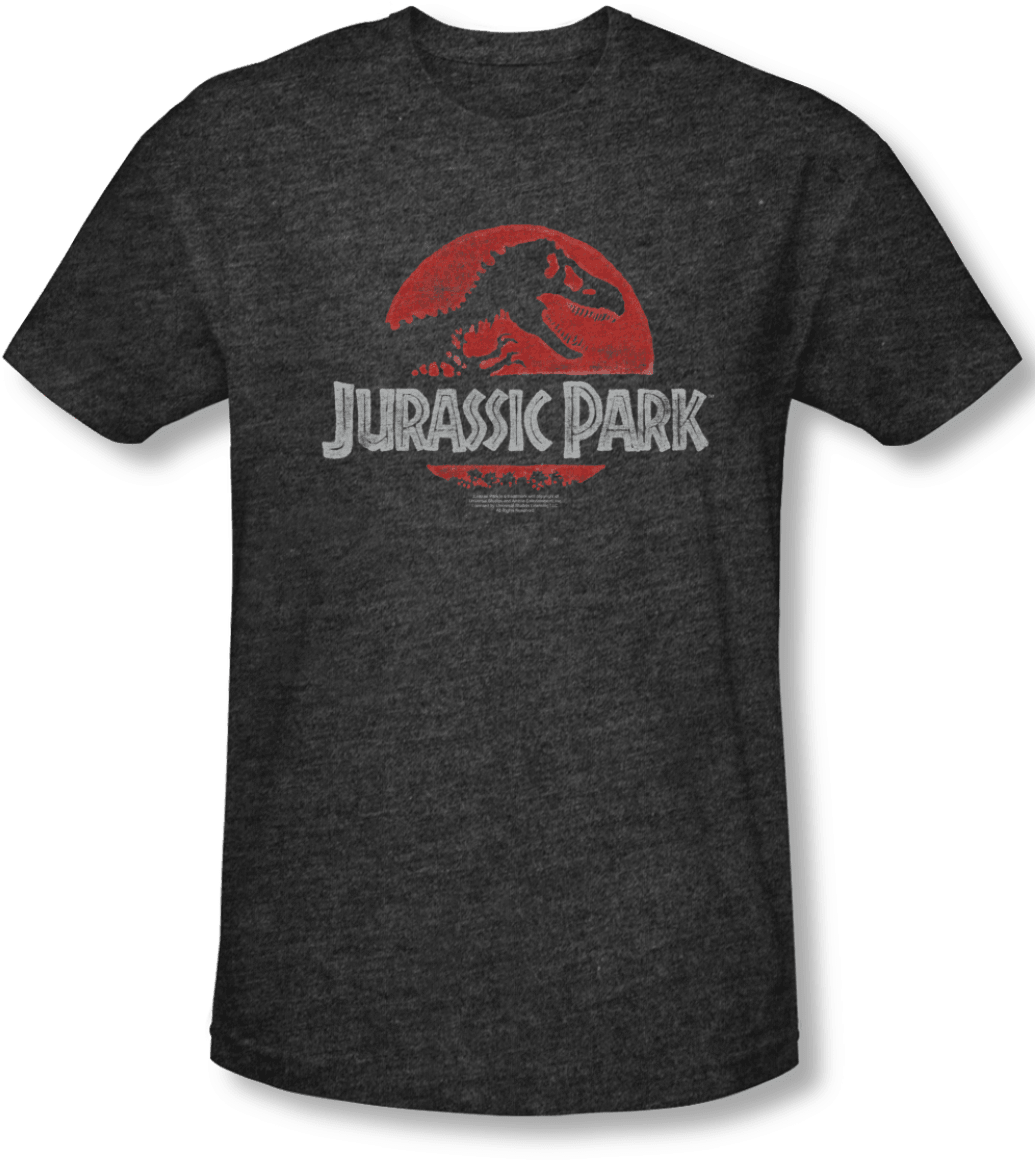 Jurassic Park Logo T Shirt PNG image