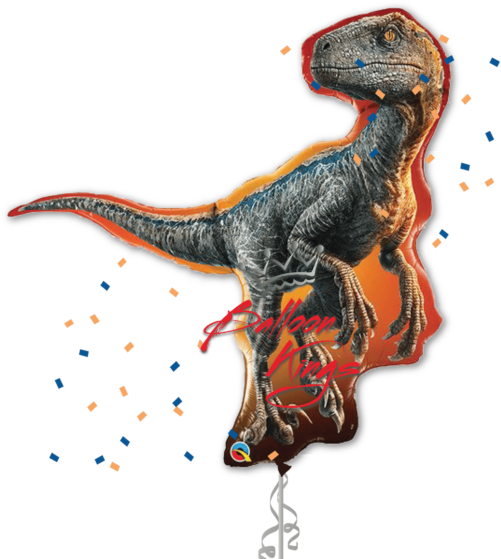 Jurassic World Velociraptor Balloon PNG image