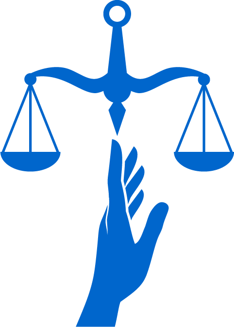 Justice Scalein Hand Graphic PNG image