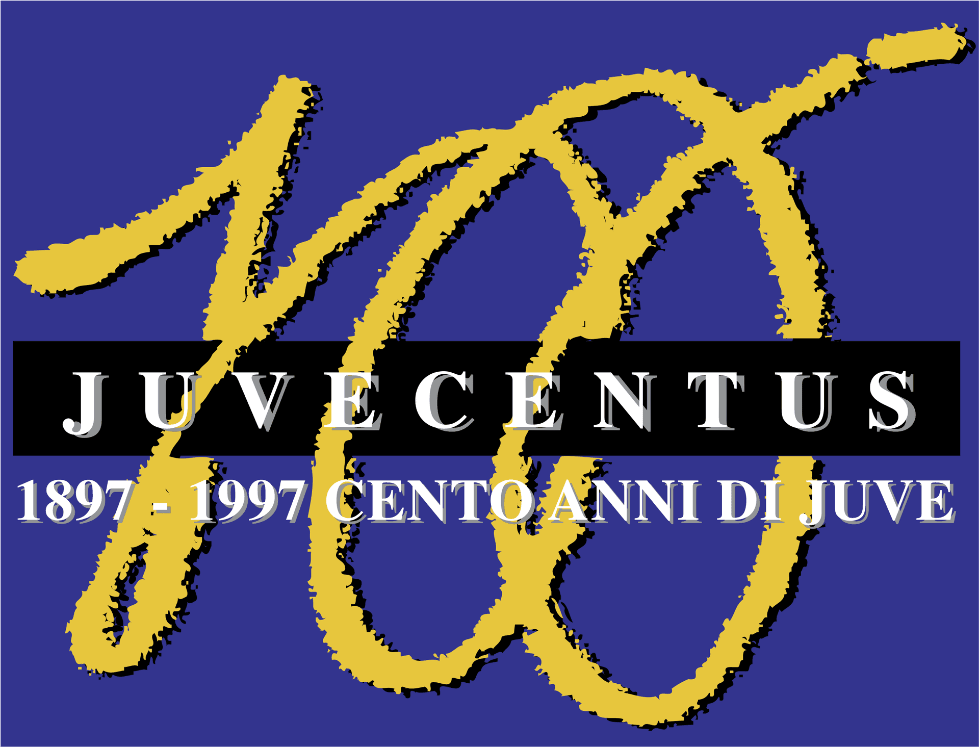 Juventus Centenary Logo18971997 PNG image