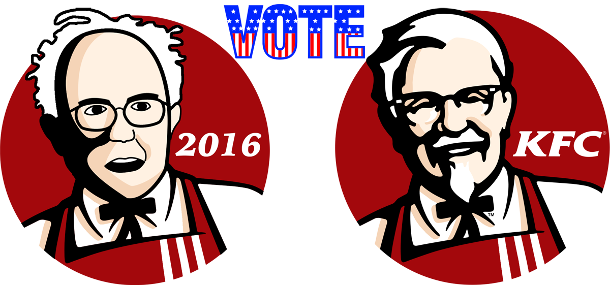 K F C Logo Parody2016 Election PNG image