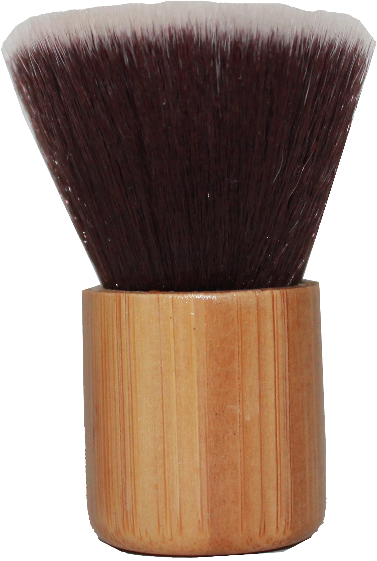 Kabuki Makeup Brush Bamboo Handle PNG image