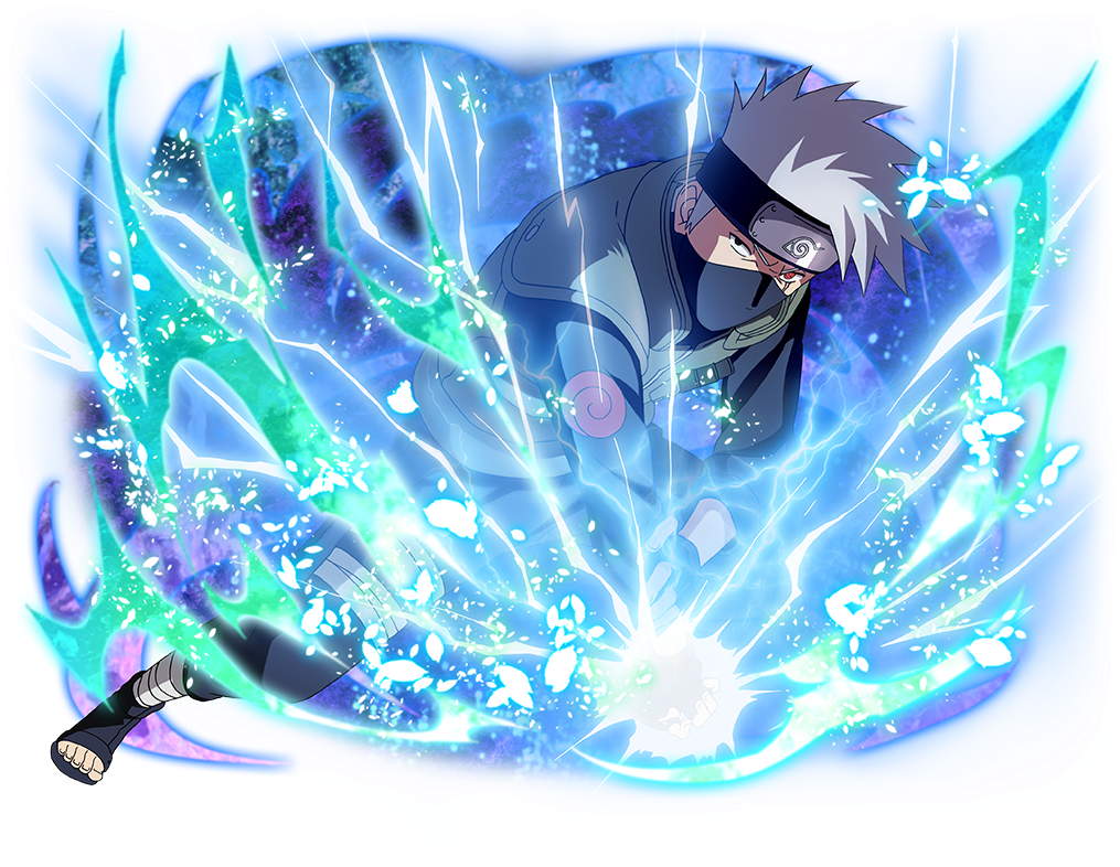 Kakashi Chidori Technique PNG image