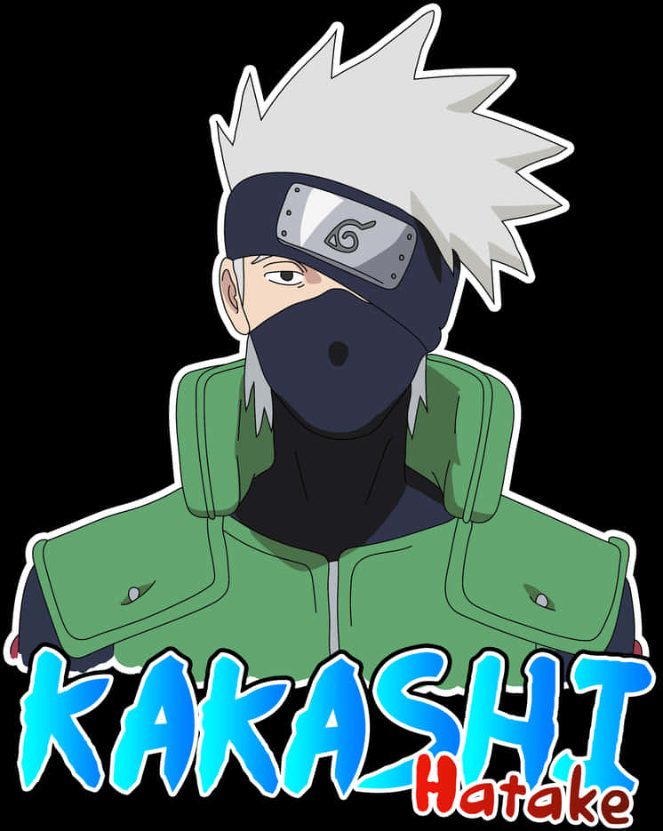 Kakashi Hatake Anime Character PNG image